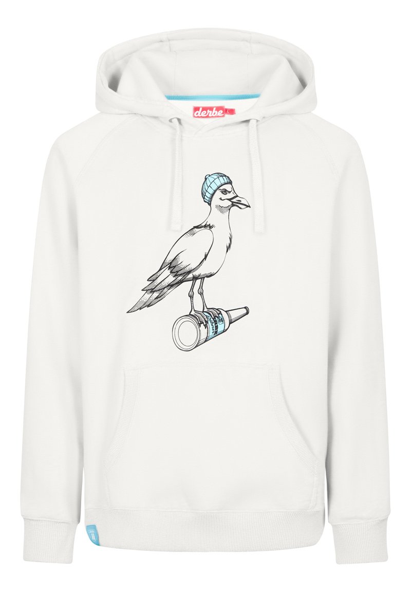 Herren Kapuzenpullover | Derbe STURMMÖWE Kapuzenpullover offwhite/weiß - HF99328 Herren Kapuzenpullover | Derbe STURMMÖWE Kapuzenpullover offwhite/weiß - HF99328