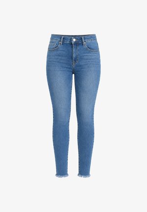 Elara, Highwaist Push Up - Vaqueros pitillo - blau
