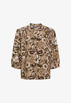 Marta Du Château, MARTA DU CHATEAU DESTINY BLUSE - Skjortebluser - camello