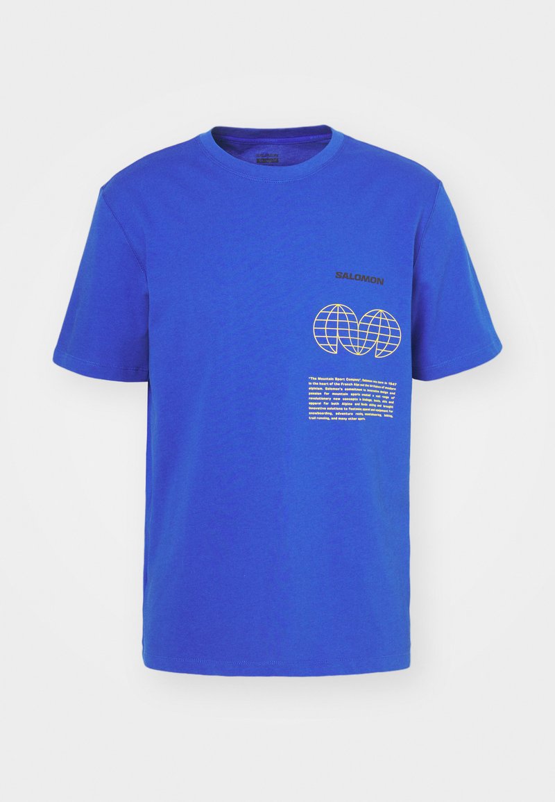 Salomon T-shirt con stampa blu scuro