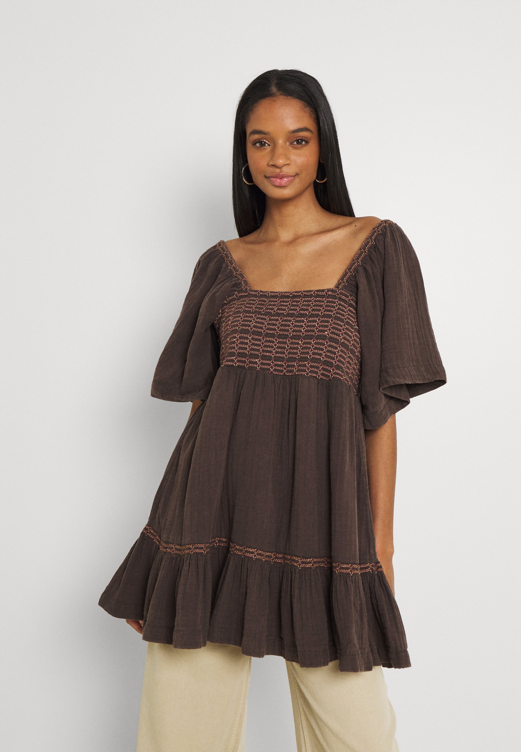 LOVE BUBBLE - Tunic - espresso beans 