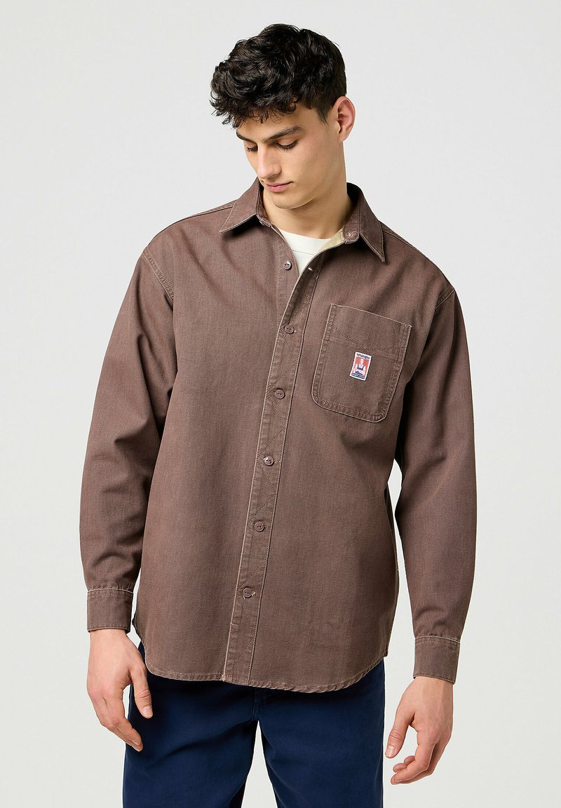 Wrangler LOOSE FIT - Overhemd - peppercorn