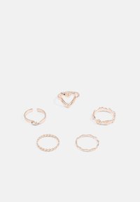 5 PACK - Δαχτυλίδι - gold-coloured