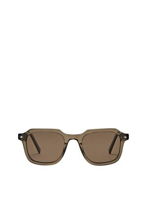 SQUARE - Sluneční brýle - mottled light green