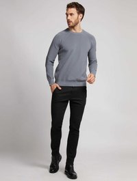 Guess RUNDHALS - Džemper - grau