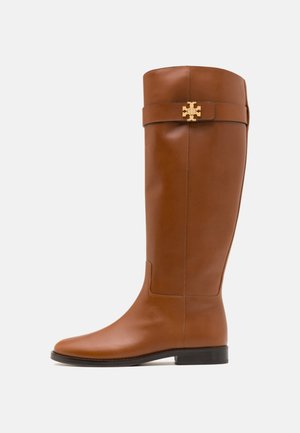 Tory Burch LOCK RIDING BOOT - Boots - sierra cognac