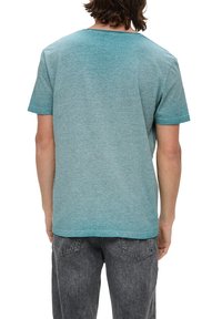 QS T-shirt basic - helles türkis