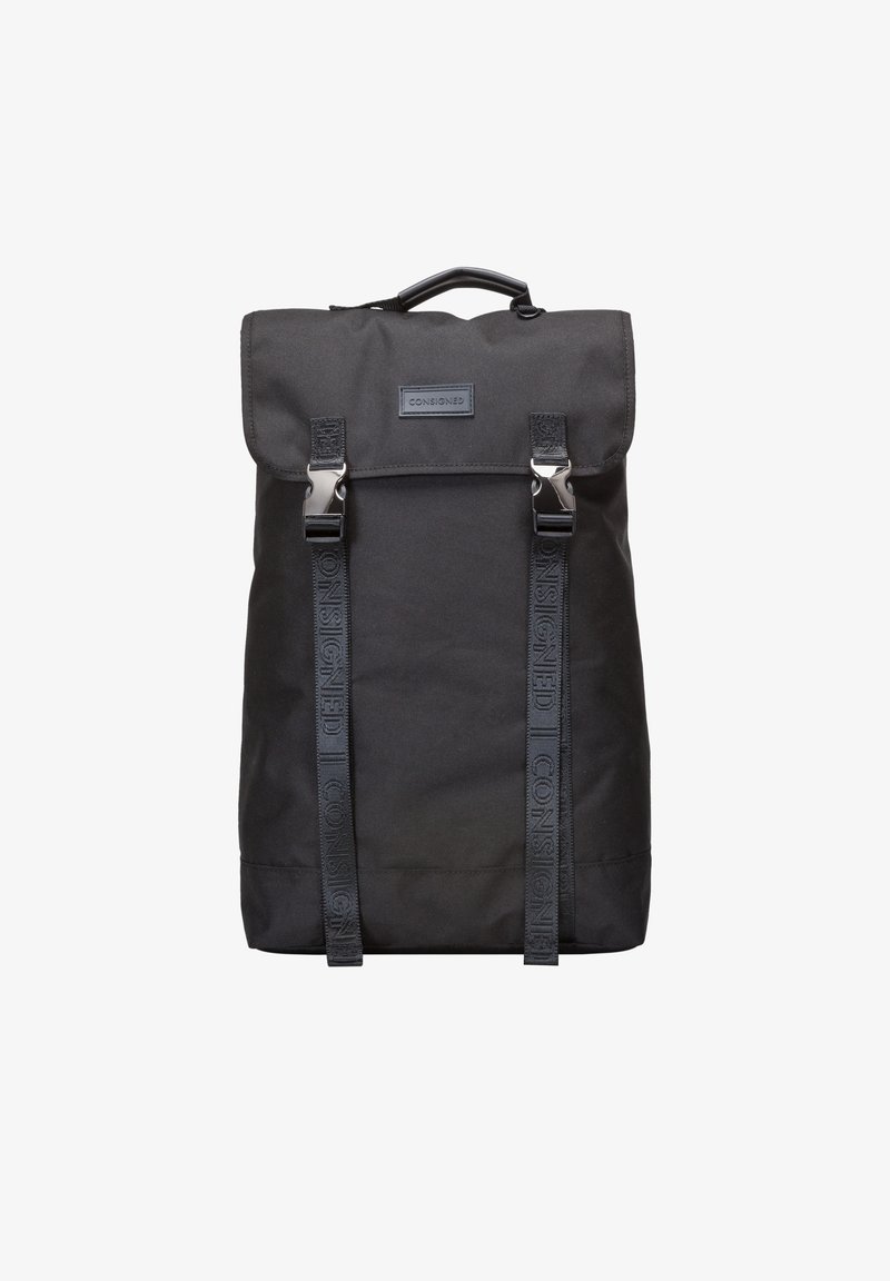 Consigned Rucksack CONSIGNED ZANE - Rucksack - black-blk/mottled black - Zalando.ie