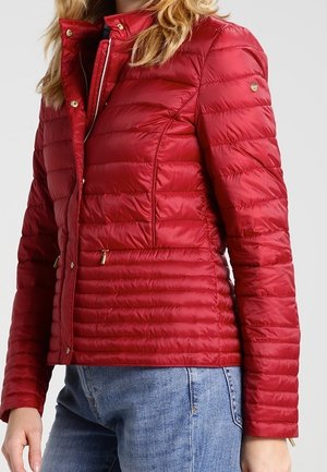 Gewatteerde jas - dark red