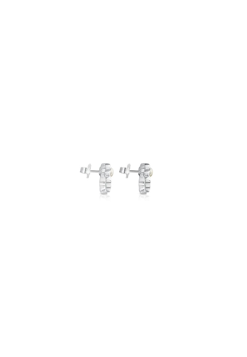 Orecchini TOUS Hill In Argento Sterling: A Perno, Lunghezza 1 Cm, Con Certificato Di Autenticità E Custodia - 2