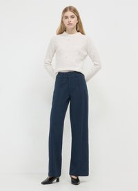 Calliope PALAZZO EFFETTO - Pantaloni - blu