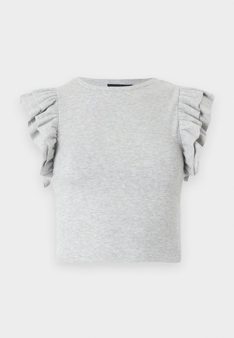 Even&Odd Top lichtgrijs gemêleerd Even&Odd Top lichtgrijs gemêleerd