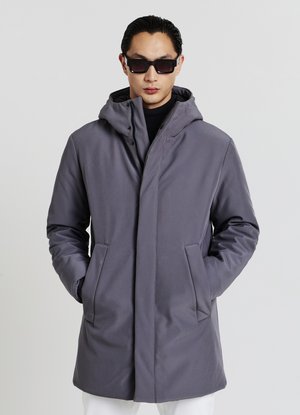 CON CAPPUCCIO - Parka - grigio scuro