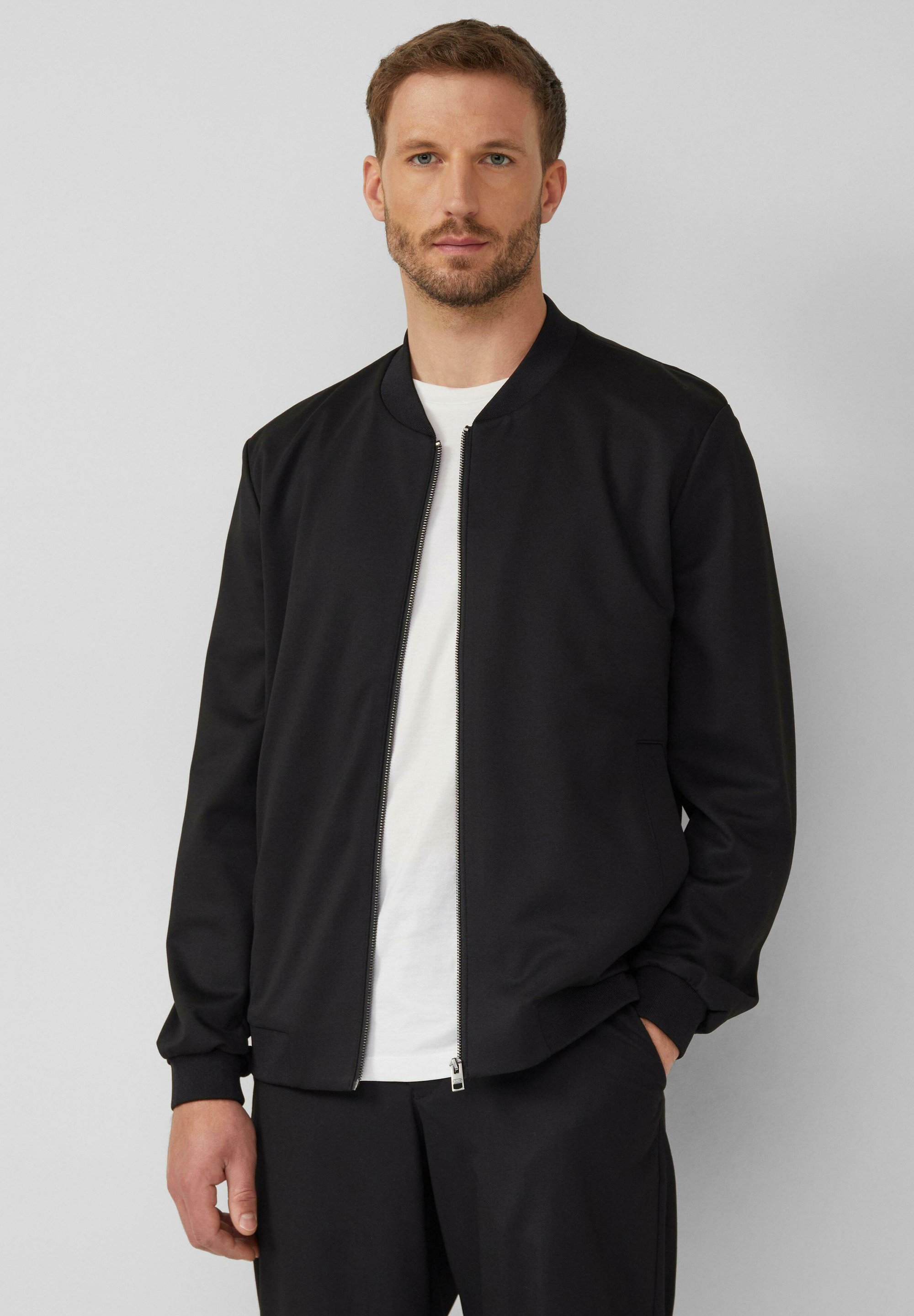 BLACK LABEL AUS INTERLOCK Vest schwarz/zwart