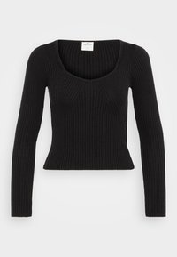 SWEATHEART SWEATER - Džemper - BLACK