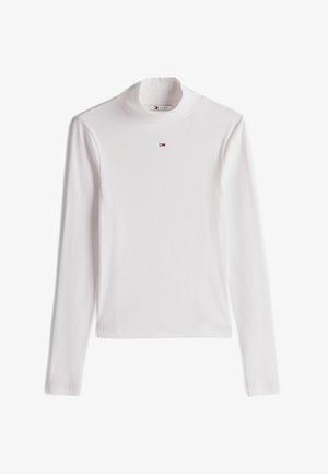 Tommy Jeans, TJW ESSENTIAL MOCK NECK - Μπλούζα με μακριά μανίκια - ecru