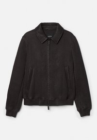 BLOUSON JACKET - Leather jacket - after dark