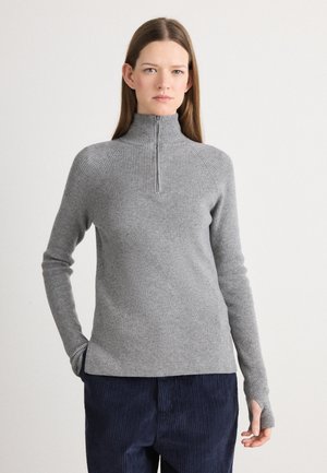 IDA - Strickpullover - grey melange