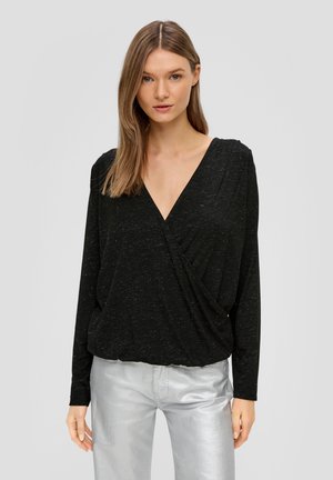 Langarmshirt - schwarz