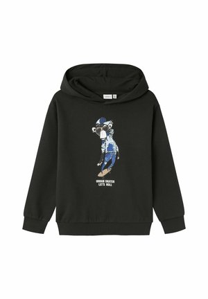 NKMRENMA - Sweat à capuche - black