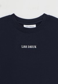 Les Deux KIDS 2 PACK UNISEX - Marškinėliai su spaudiniu - dark navy/lichen green