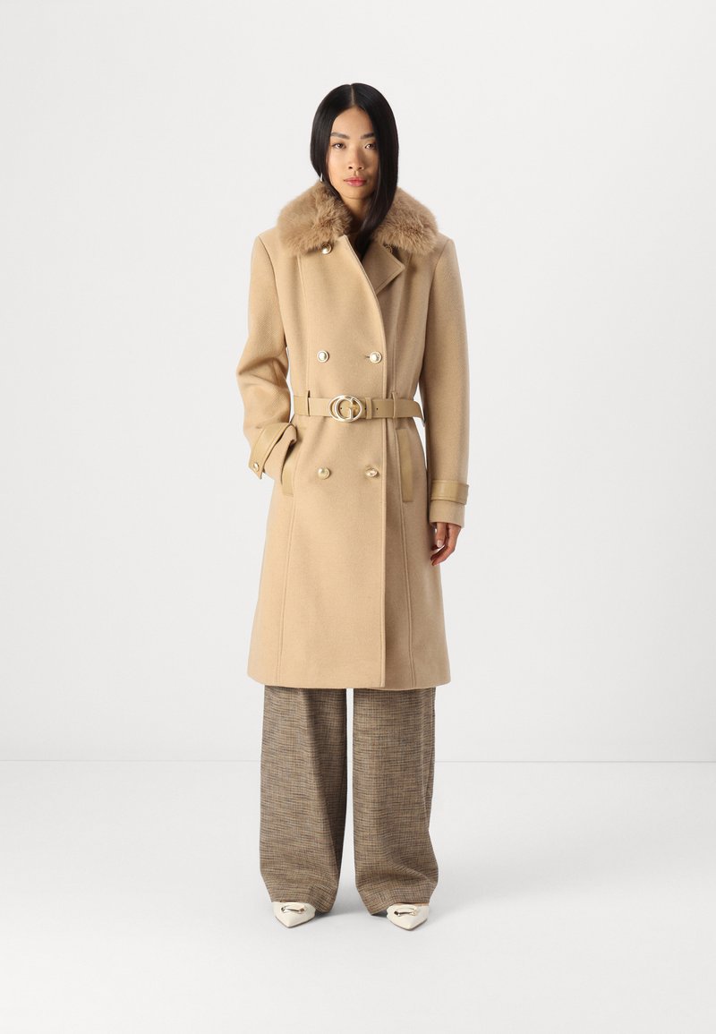 Manteau Enveloppant Ceinturé Asymétrique GUESS Taille XXS Neuf Avec étiquettes - Laine