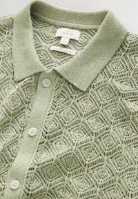 REGULAR FIT - SIGNATURE RICH SHORT SLEEVE  - Srajca - olive green