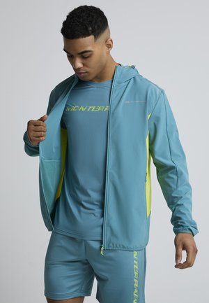 Monterrain, LYDER WINDRUNNER - Chaqueta fina - black gleaming blue
