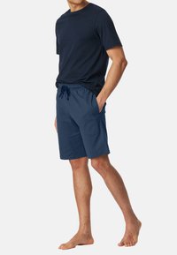 Schiesser BERMUDA - Nachtwäsche Hose - blau