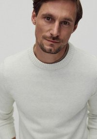 Dobber LANEGAN CREW NECK - Trui - off white
