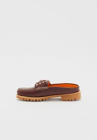 VIBRAM MULE - Moccasins - burgundy