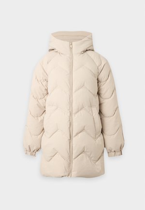 JDY, JDYPOWER LONG HOOD PUFFER - Зимно палто - silver lining
