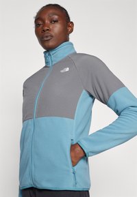 The North Face GLACIER HEAVYWEIGHT FULL ZIP JACKET - Jakna iz flisa - algae blue/smoked pearl