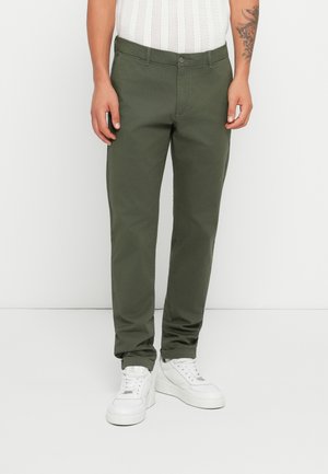CLASSIC PANTS - Chino - army green