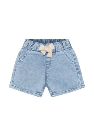 REGULAR FIT - Jeansshort - light blue denim