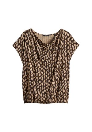 OPUS, LOOSE PRINTED DRAPE - T-Shirt print - affogato