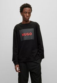 HUGO - DURAGOL - Sweatshirt - black seven Miniatyrbild 1