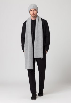 Scarf - light grey melange