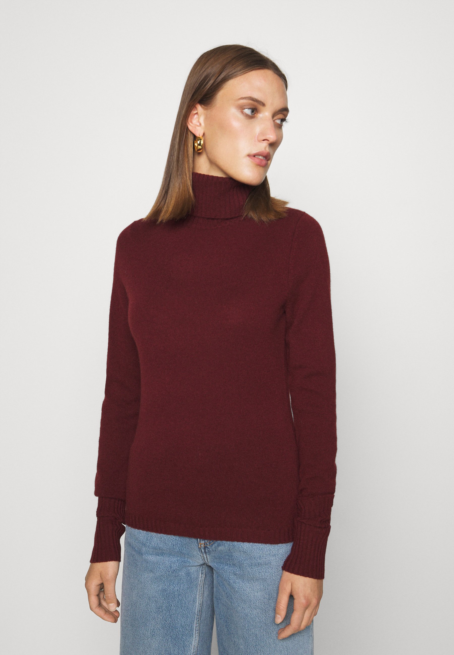 FTC Cashmere ROLLNECK - Jumper - black 