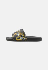 Versace Jeans Couture - Pool slides - black/gold Thumbnail Image 1
