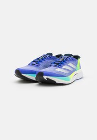 adidas Performance ADIZERO BOSTON 12 - Chaussures de running sur route - blue/zero metallic/lucid blue