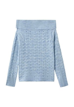 TEEN - Stickad tröja - light blue