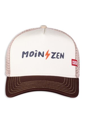 Coastal MOINZEN - Cap - white/brown/khaki