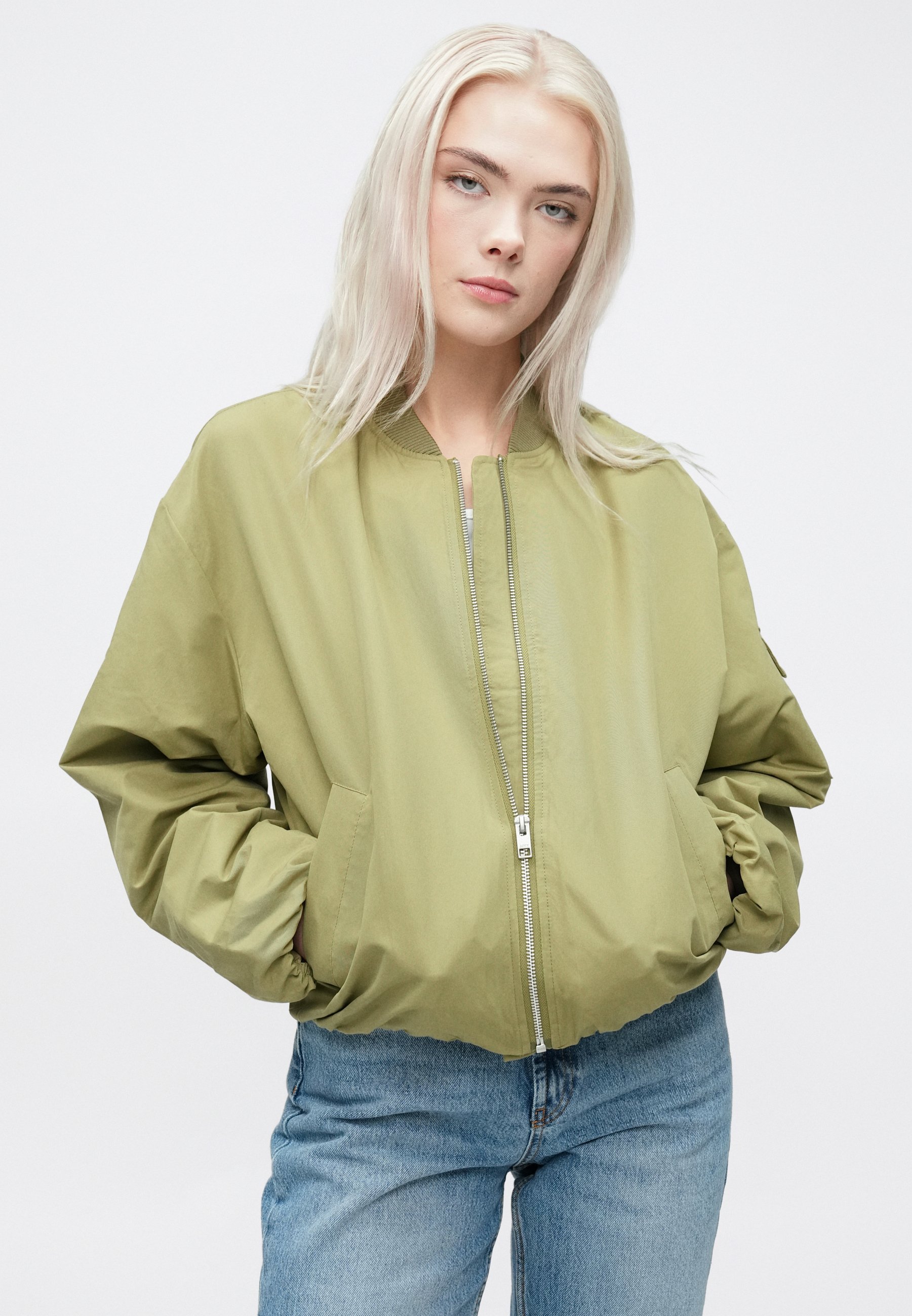 JJXX JXLEILA JACKET - Bomber Jacket - aloe/light brown - Zalando.co.uk