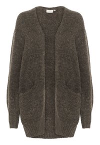 KATRINA KNIT CARDIGAN - Neuletakki - major brown melange