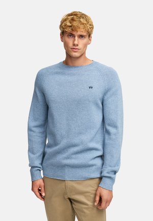 LARSON CREW NECK - Maglione - blue shadow mix