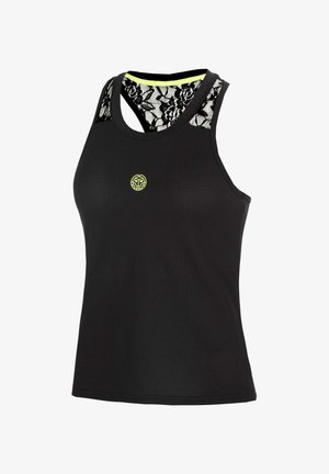 BIDI BADU, TANK-TOP NIGHT FLASH RACERBACK LACE TANK W - Top - black