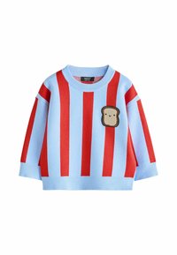No seleccionado, red blue toast
