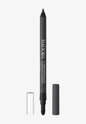 IsaDora, THE CONTOUR KAJAL WATERPROOF & LONGWEAR- - Eyeliner - deep grey