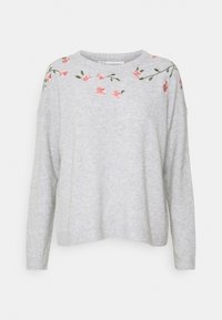 ONLY Strickpullover - light grey